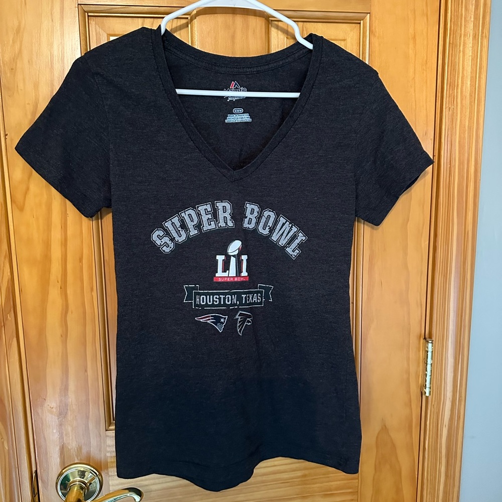 Women’s Super Bowl 51 V - Neck T-Shirt‎